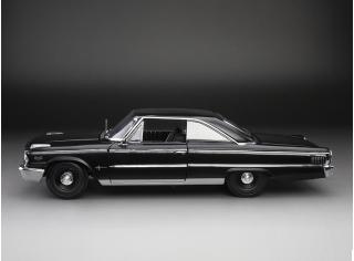 Ford Galaxie 500XL Hardtop 1963  semi-gloss black SunStar 1475 Metallmodell 1:18